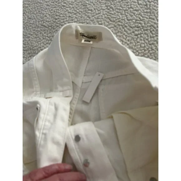 Madewell Low-Slung Baggy Jean: Airy Denim Edition Vintage Canvas Women's Sz 30 - Picture 10 of 16